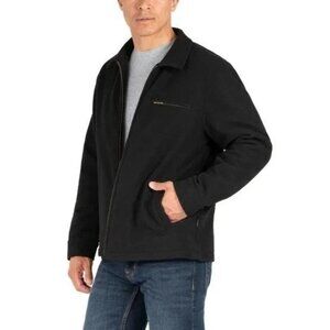 NEW Colorado Clothing Men's M Black Flannel Jacket Insulated Polyester Jck164